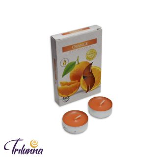 Vela Rechaud 6un - Orange