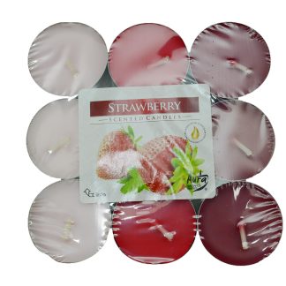 Vela C/18 Strawberry Aromatica Rechaud