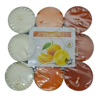 Vela C/18 Orange Aromatica Rechaud