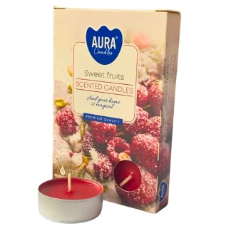 Vela Rechaud 6un - Sweet Fruits