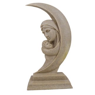 Estatueta 30cm Mãe E Filho