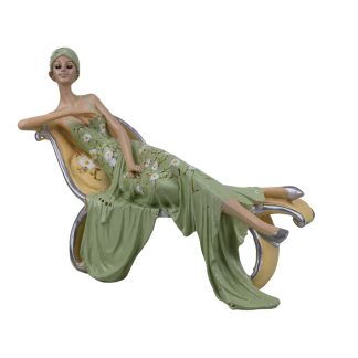 Estatueta 34cm - Dama No Divã