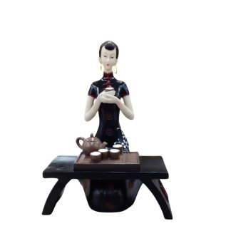 Chinesa - Hora Do Chá 21cm Preto