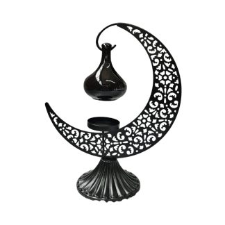 Rechaud de Pendurar Lua 25cm Preto