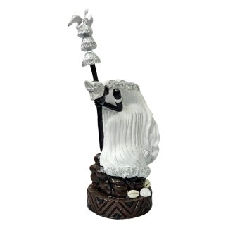 Estátua Oxalá Artesanal em Resina 29cm Fé, Paz, Criação e Proteção Espiritual