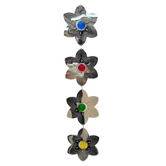 Catalisador 13,5cm Flor Bola Diversas Cores