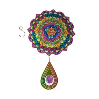 Catalisador 15Cm Mandala Colorido