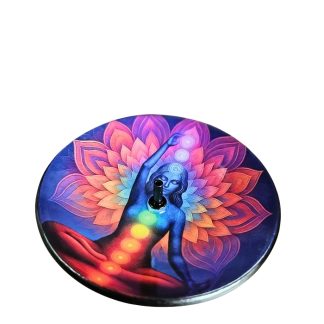 Incensário Vidro Bowl 7 Chakras