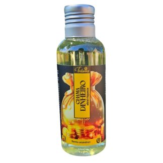 Banho Aromático Premium Trilunna 120ml Chama Dinheiro