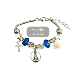 Pulseira Berloque Nossa Senhora Aparecida Variadas