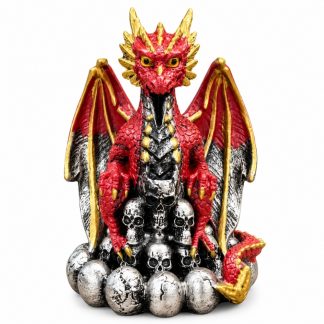 Incensário Cascata Dragão Vermelho