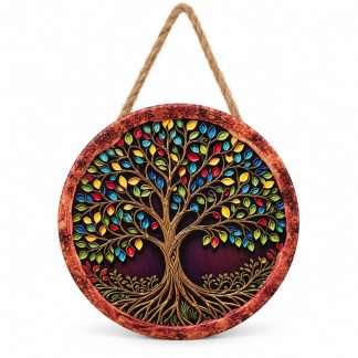Mandala Arvore Da Vida Porcelana Mod G
