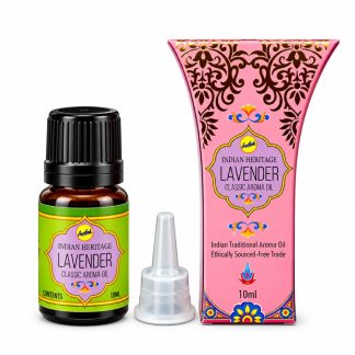 Óleo Aromático Sree Vani Indian Heritage Lavender 10ml