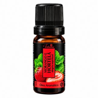 Óleo Aromático Premium Trilunna 10ml Morango e Hortelã