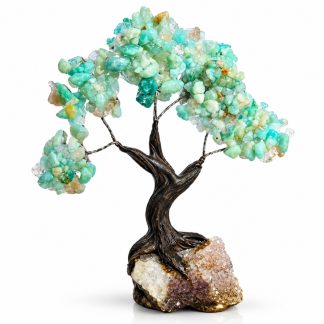 Árvore De Resina 12cm Amazonita